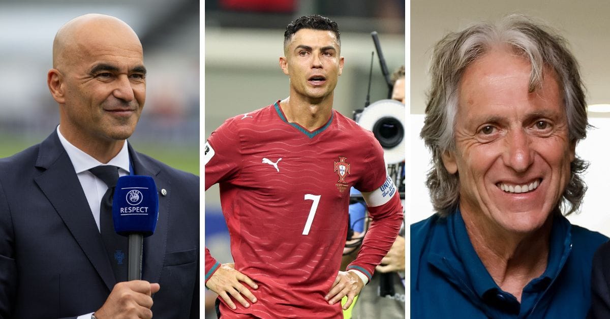 Cristiano Ronaldo responds when asked if former Al-Nassr manager Jorge Jesus should be named Portugal coach after Roberto Martinez confirms exit