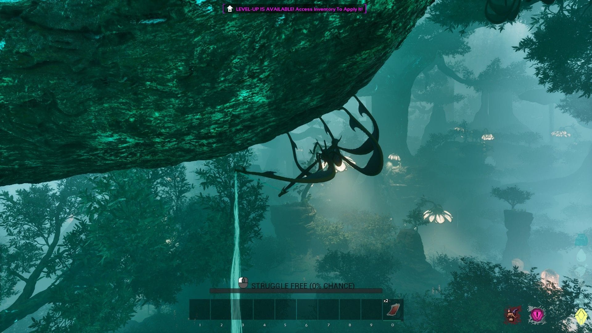 Aproximando-se de um Bloodstalker com Bloodpack (imagem via Studio Wildcard)