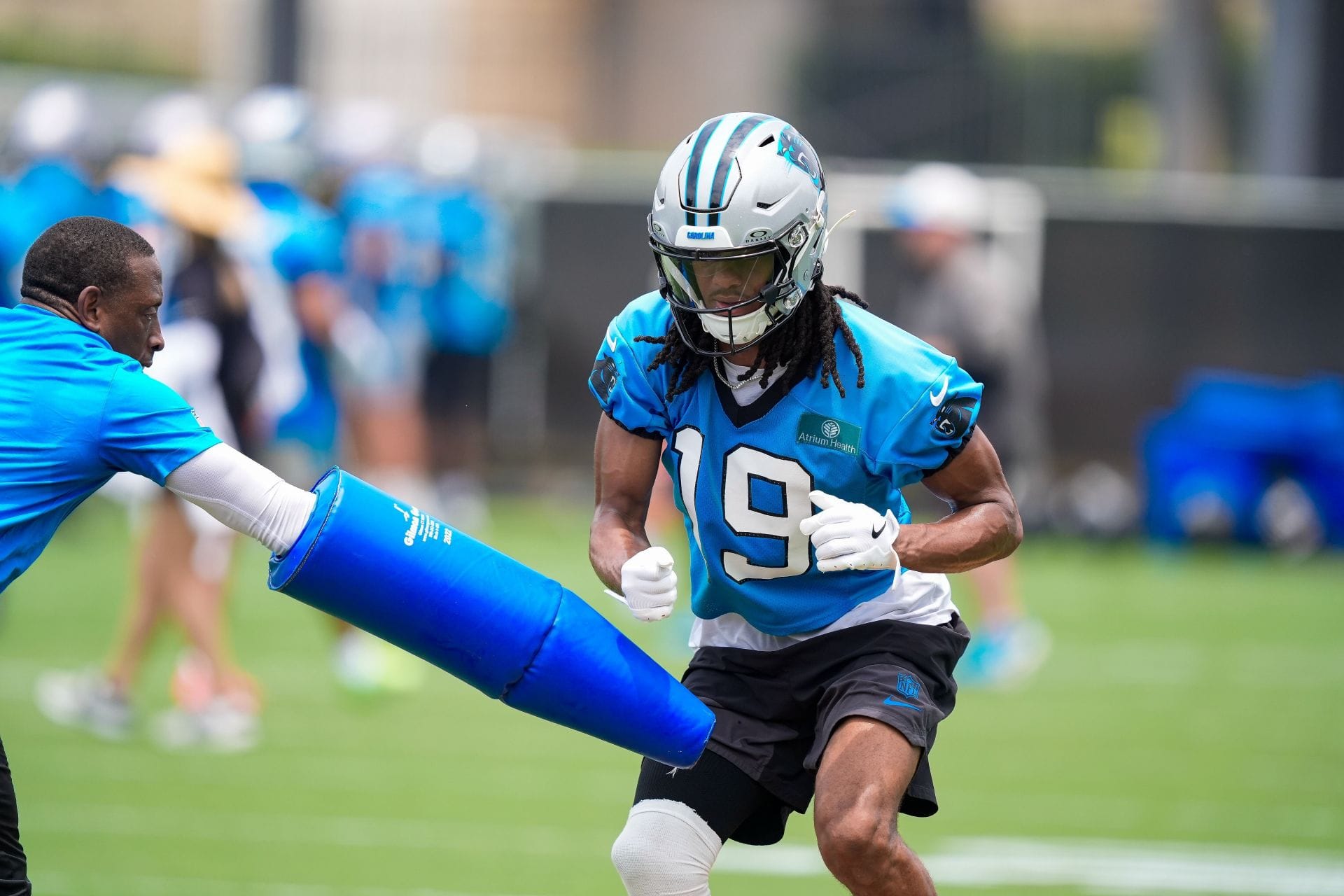 "Too many people getting hurt" "Why are we cursed?": Panthers fans panic as rookie WR Chris Brazzell suffers season-ending LCL tear
