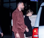 Travis Kelce (L) e Taylor Swift - Fonte: Getty