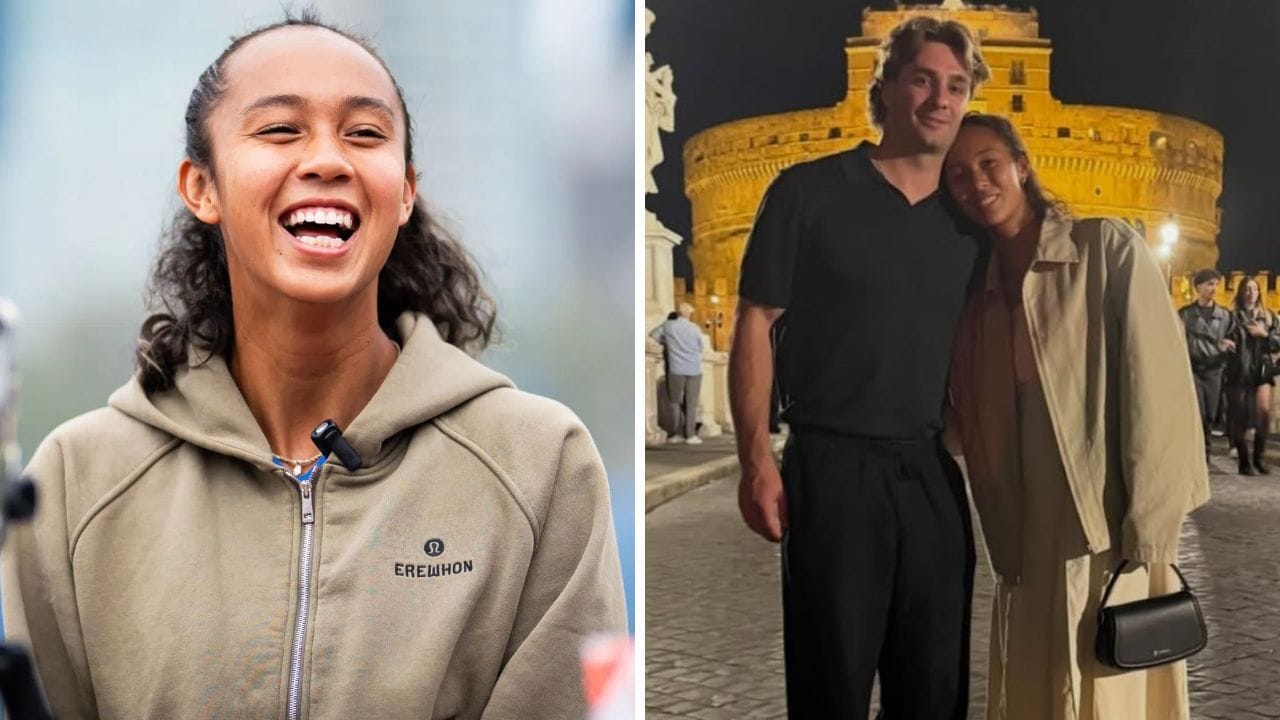 PICTURES: Leylah Fernandez & boyfriend Vincent Boily serve couple goals in cutout gown and double-breasted suit at ESPY Awards