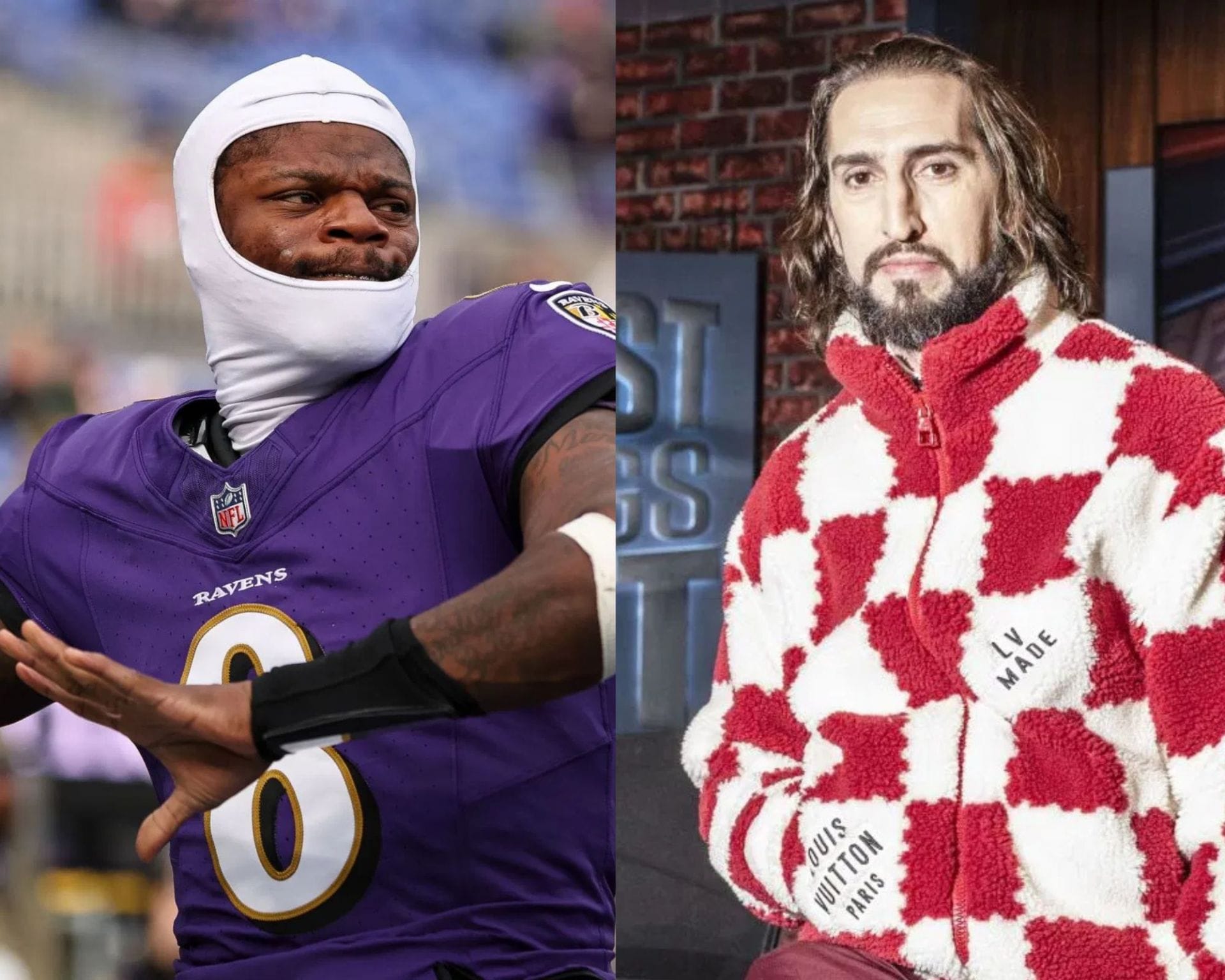 "They continue to just lie" "Don’t switch up during the season": Lamar Jackson fans rip Nick Wright, Danny Perkins over questionable Ravens take