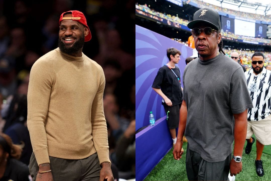 "Trauma Bonding Over Drake Is Nasty": NBA Fans Explode After LeBron James Flaunts a Gray Beard Look at Jay-Z's Milestone Event