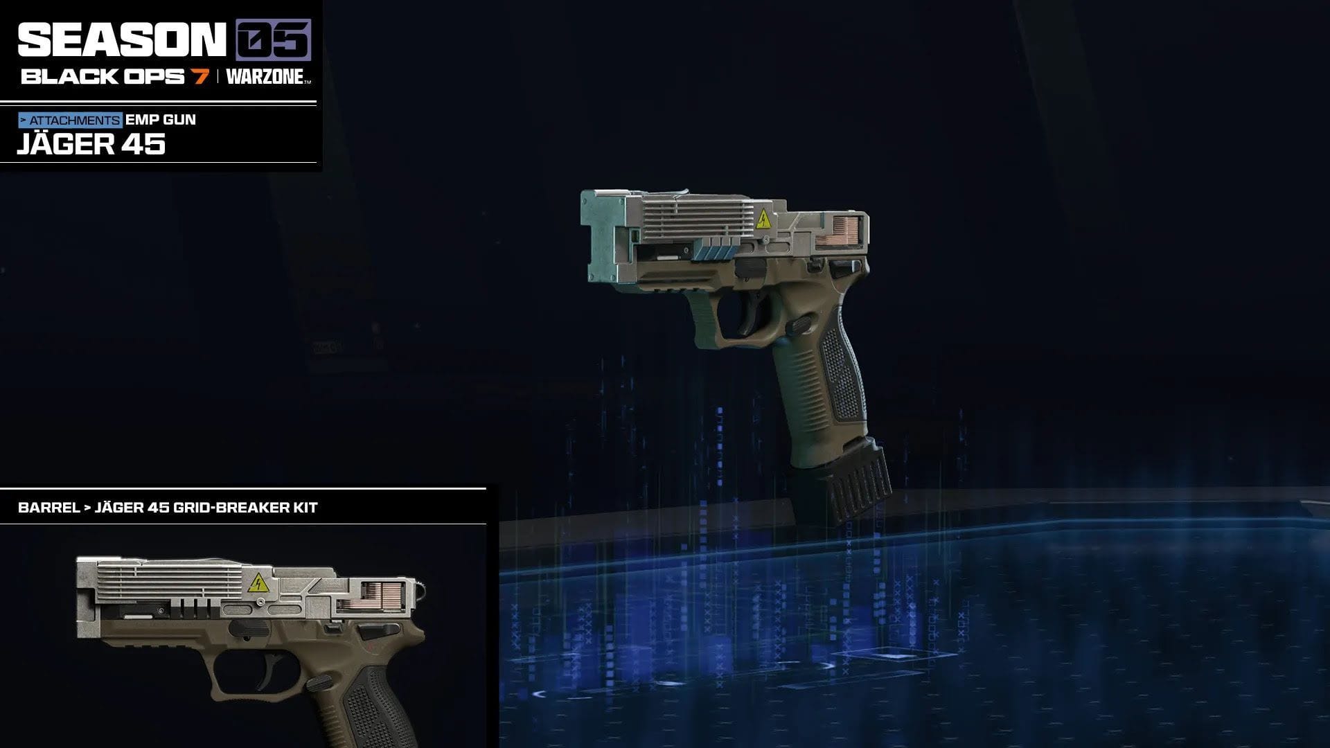 Jäger 45 Grid-Breaker Kit (Image via Activision)