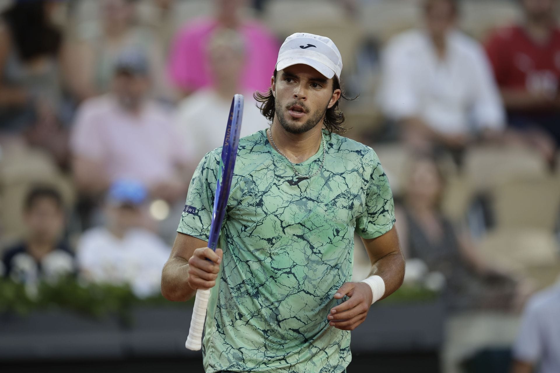 Faria is a clay specialist. (Source: Getty)