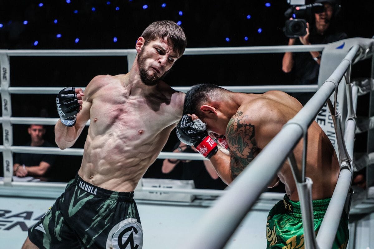 “A little nervous” - Asadula Imangazaliev breaks down his anxiety before capturing the split-decision win over Aslamjon Ortikov