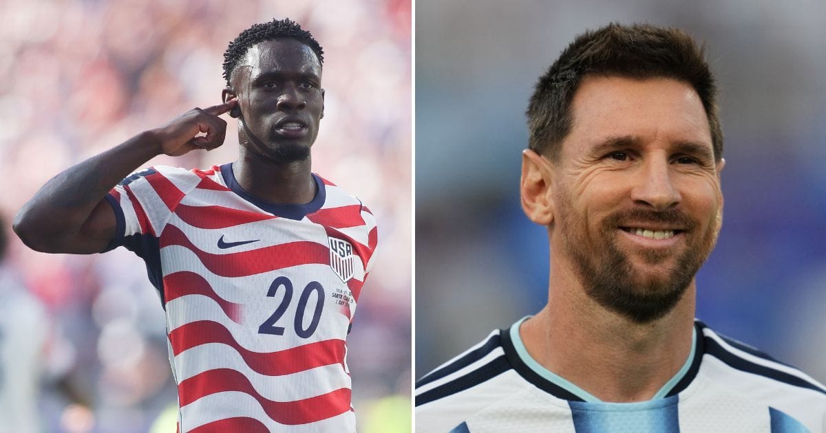 "Why is Messi not getting the red card" - Former USMNT star slams lack of consistency as Balogun gets sent off in FIFA World Cup Ro32 clash