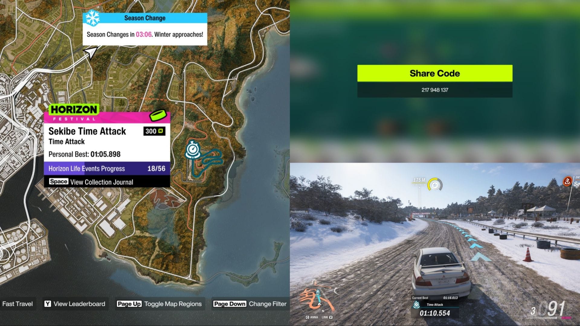 Sekibe Time Attack (imagem via SK Gaming || Xbox Game Studios)