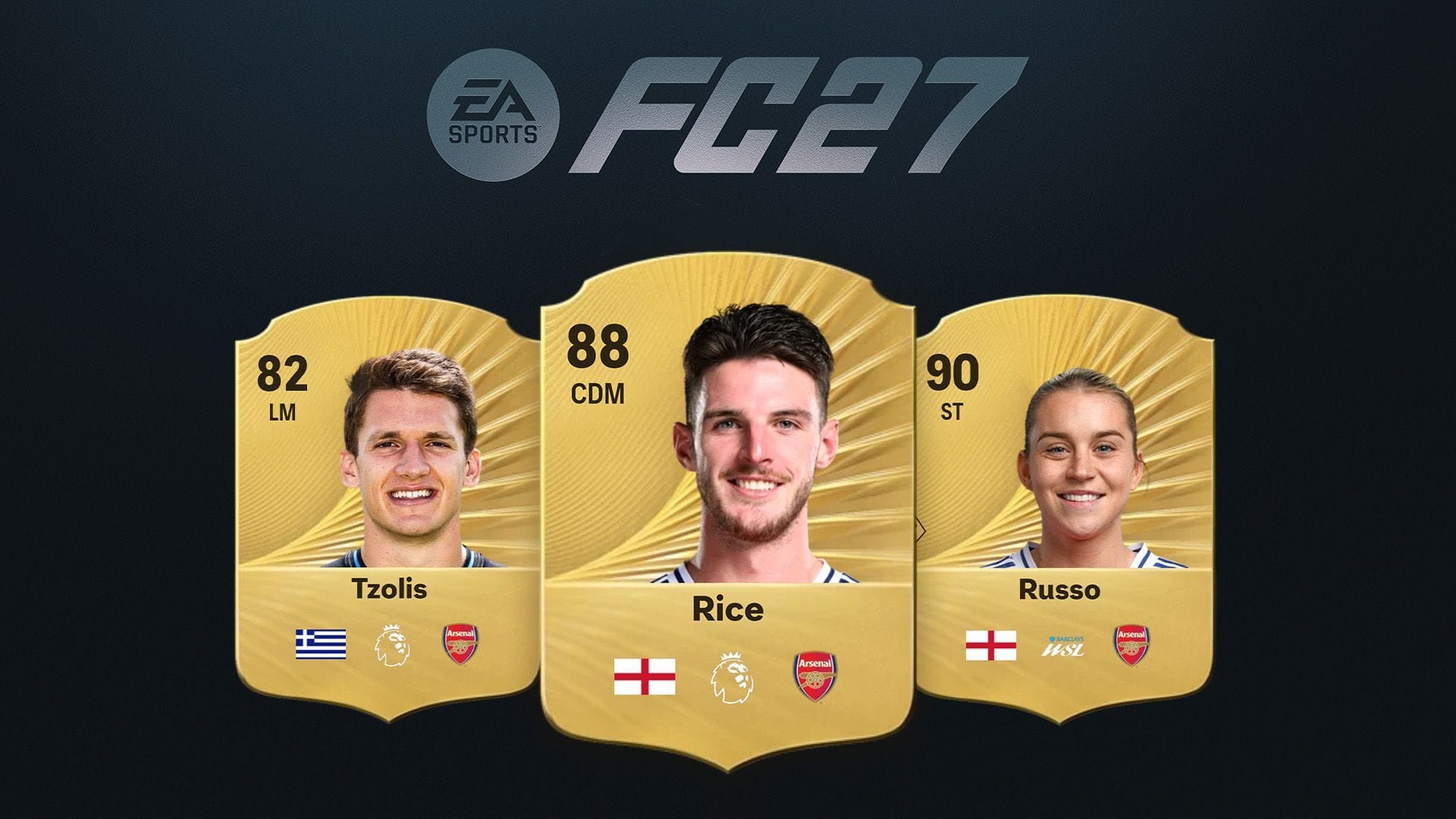 EA FC 27 player ratings for Arsenal: Sportskeeda prediction