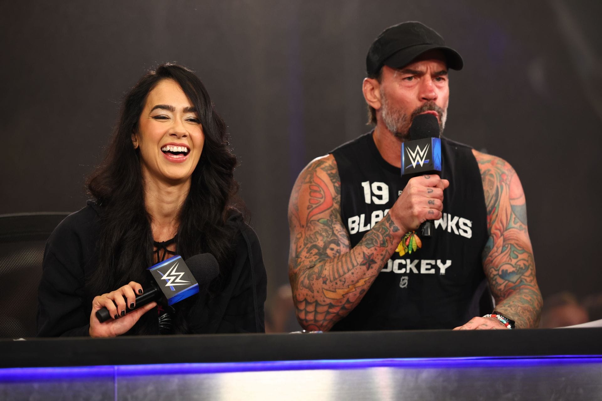 AJ Lee reacts to CM Punk's WWE title win