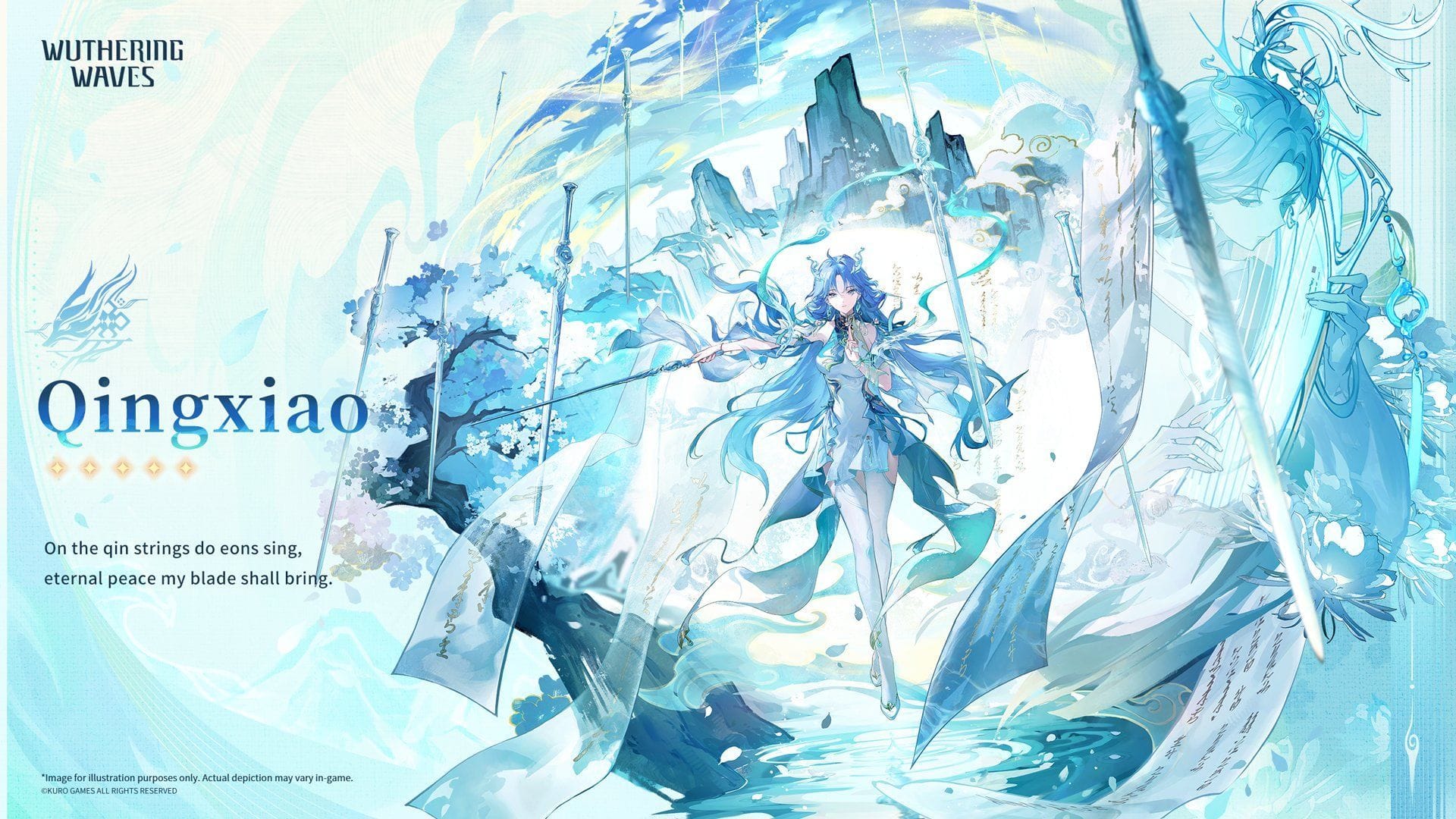 WuWa 3.6 drip marketing reveals Qingxiao, an upcoming playable character (Wuthering Waves)