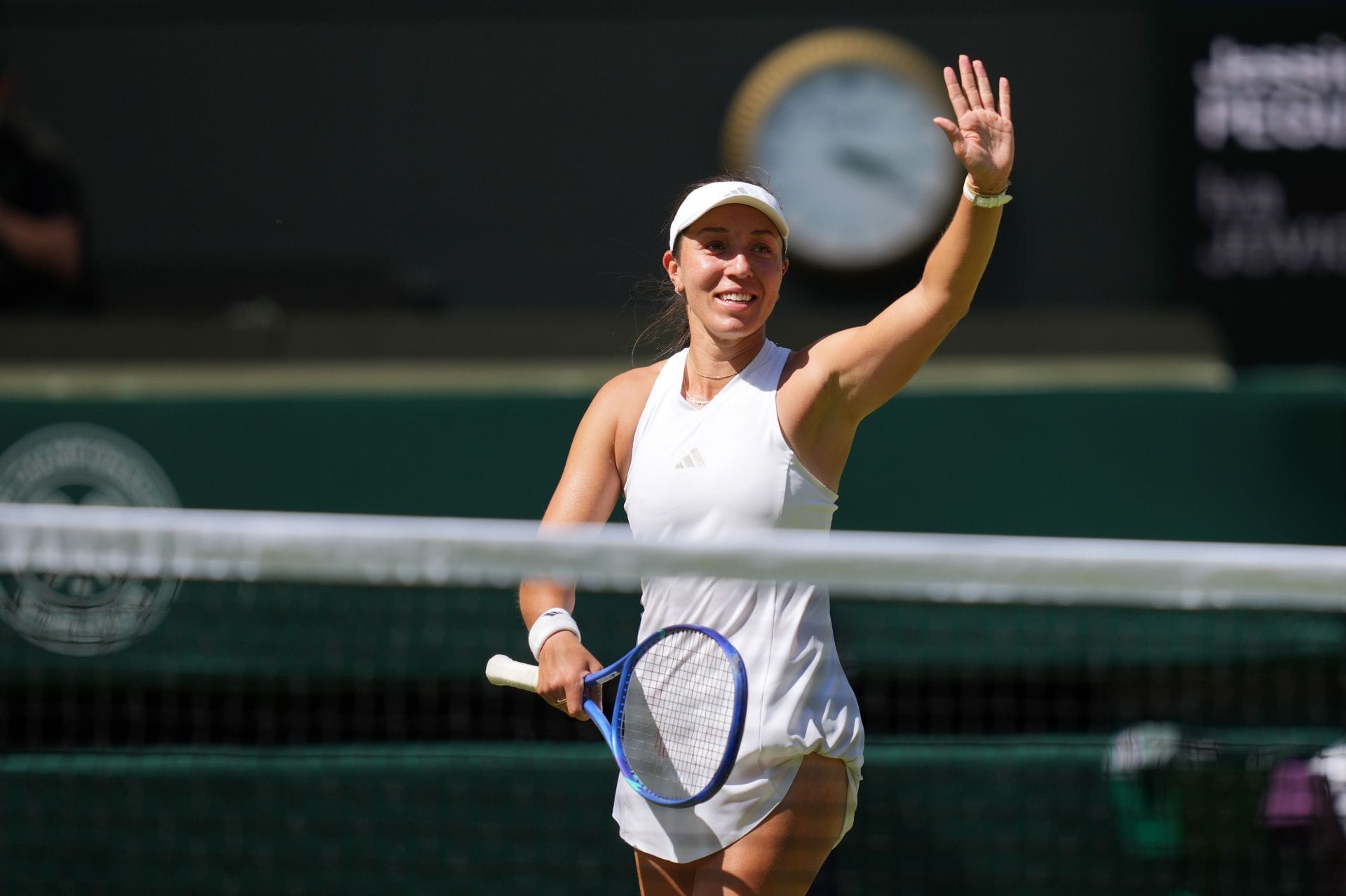 Jessica Pegula no campeonato - Wimbledon. (Fonte: Getty)