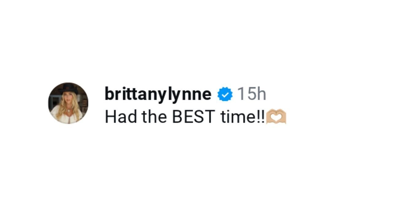 Fonte: (Via Instagram/@brittanylynne)