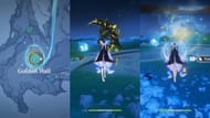 Defeat the Frostnight Scion in Golden Hall (Image via HoYoverse)