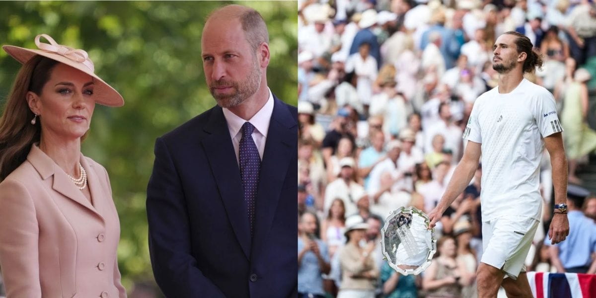 Alexander Zverev's glaring omission in Prince William & Princess Kate Middleton's official Wimbledon acknowledgement sparks controversy