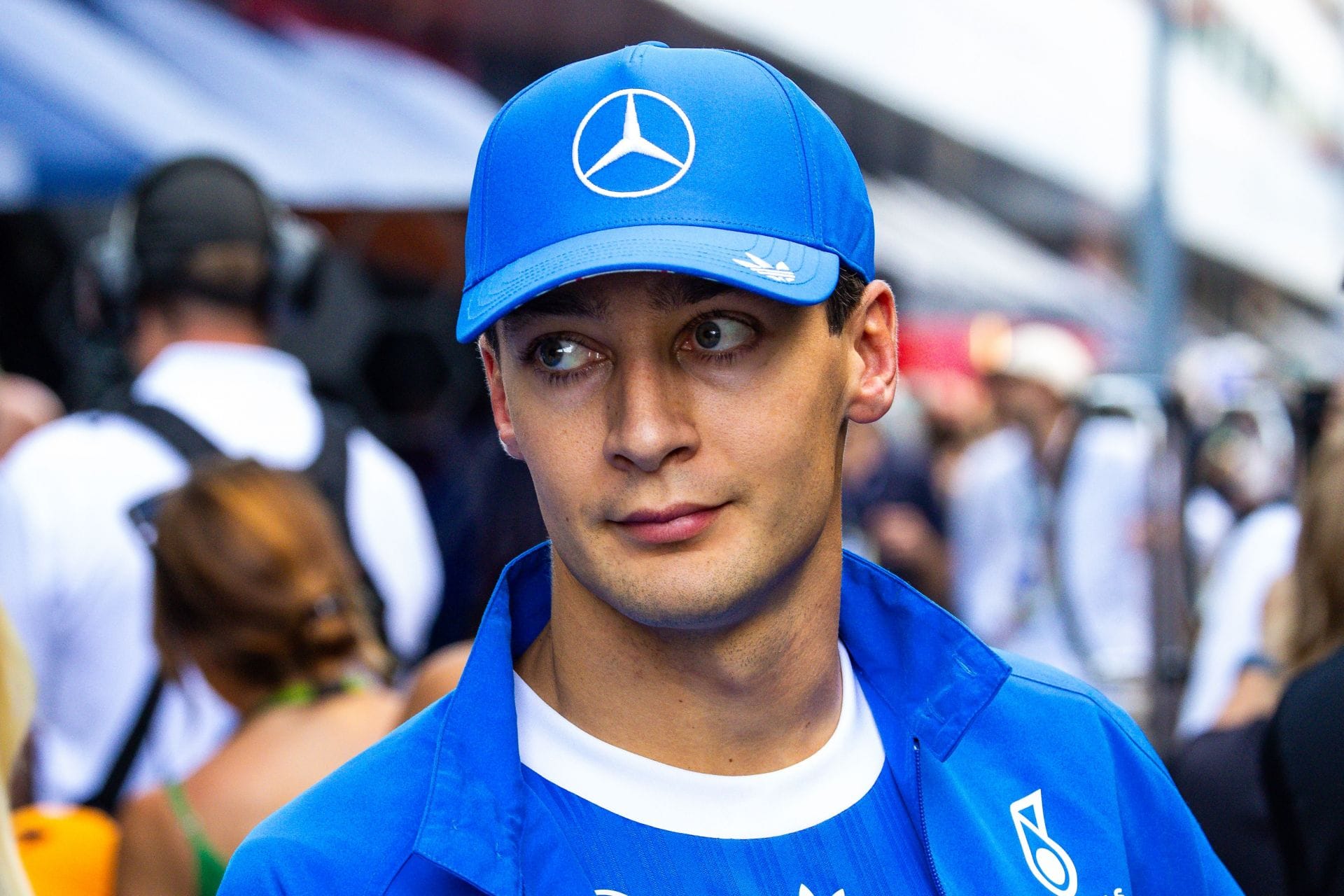 George Russell left flummoxed by freak qualifying incident during the F1 British GP