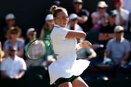 Amanda Anisimova em Wimbledon 2026. (Fonte: Getty)