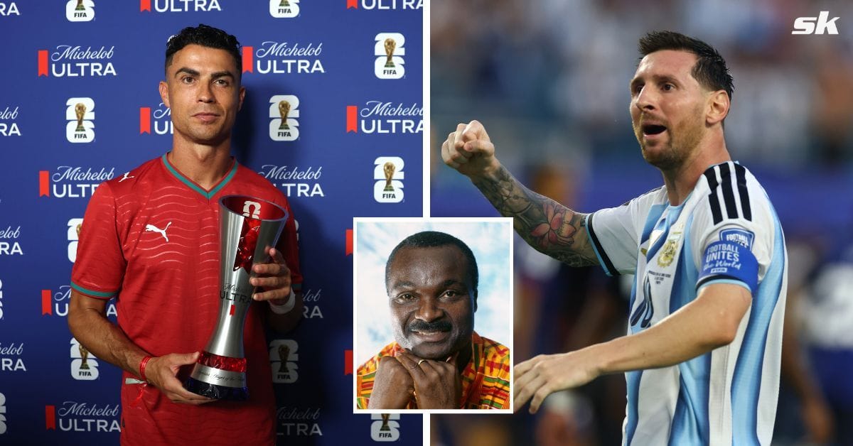 Roger Milla responds when asked about Cristiano Ronaldo or Lionel Messi breaking his record of being oldest goalscorer at FIFA World Cup