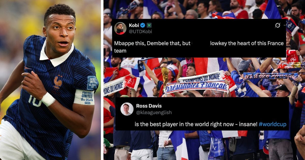 “Best player in the world right now” - Fans rate 24-year-old France star higher than Kylian Mbappe after 3-0 FIFA World Cup win vs Sweden