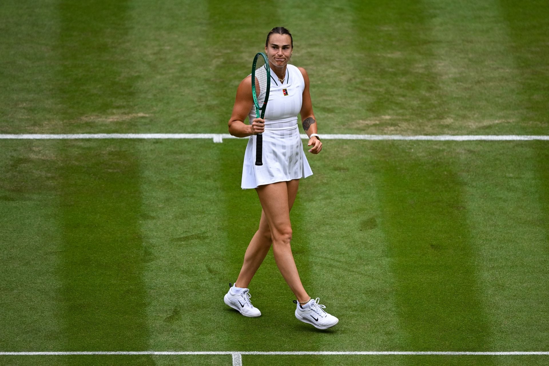Aryna Sabalenka pictured at Wimbledon 2026 | Image Source: Getty