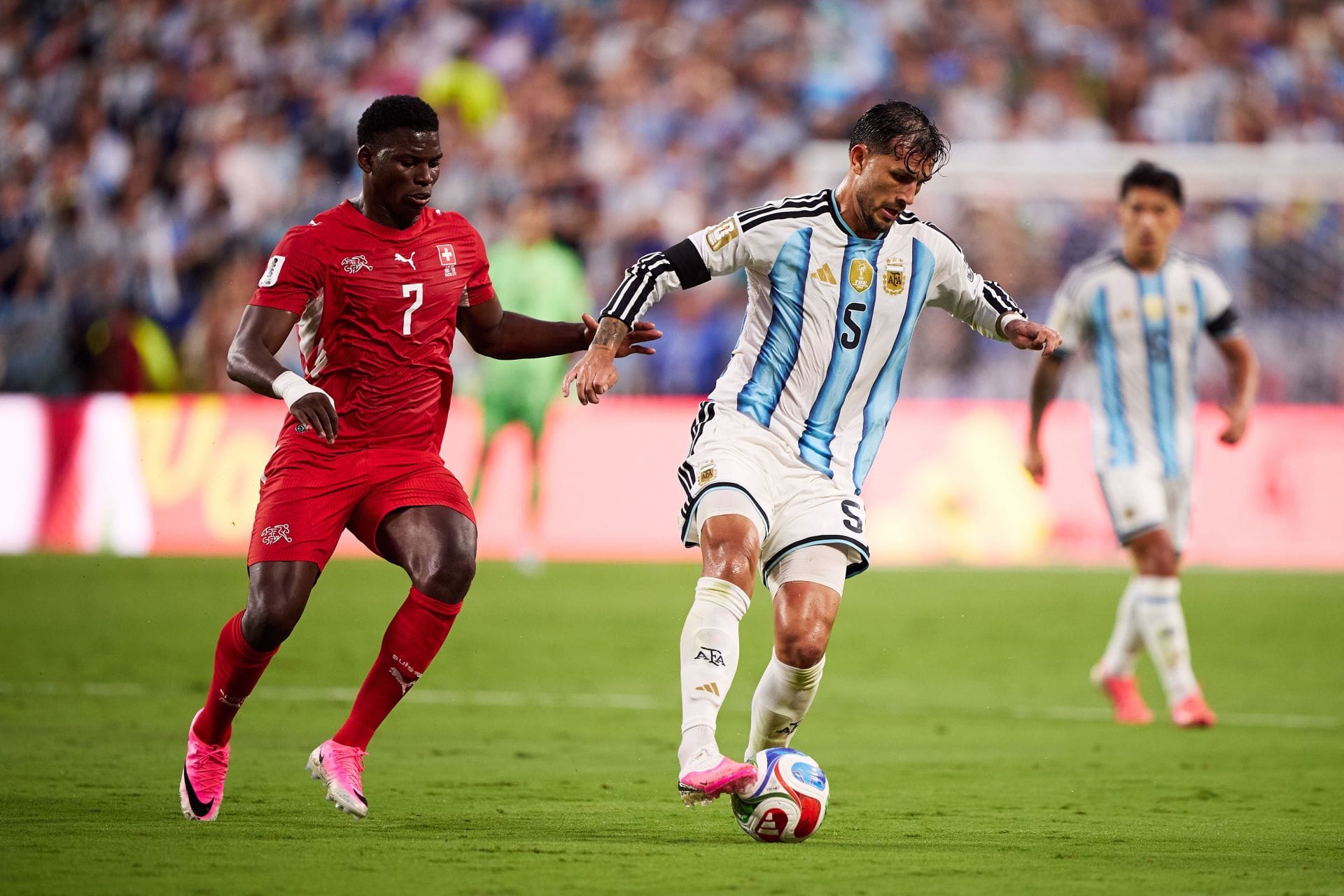 FIFA World Cup VAR decision in Argentina v Switzerland clash defended by organization amid recent improper application suggestions