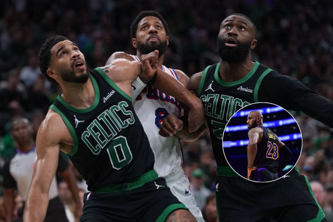 "They walked right past each other " - LeBron James' Friend Makes Stunning Jayson Tatum Claim Following Celtics Star's Farewell to Jaylen Brown