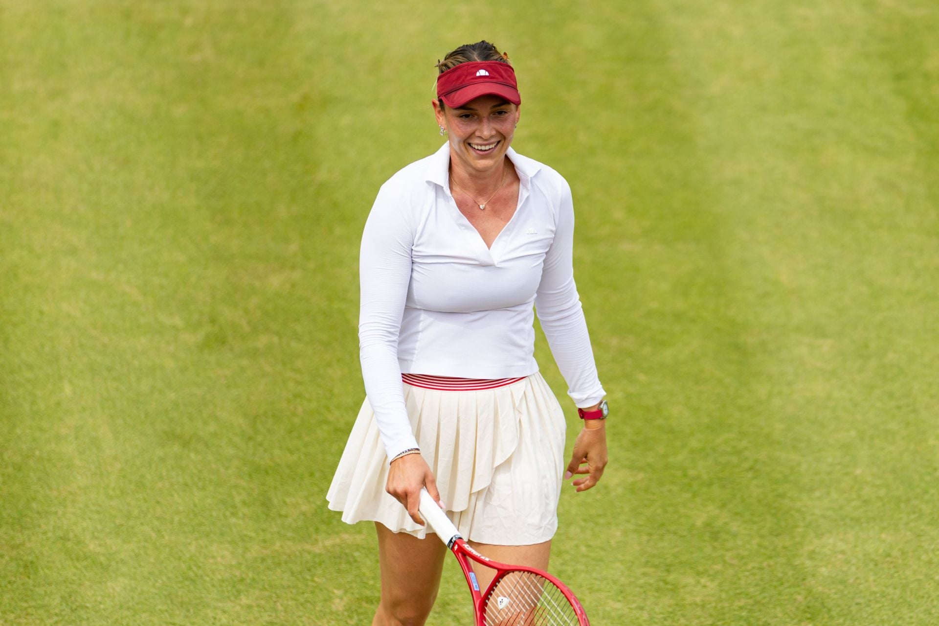 PICTURES: Donna Vekic enjoys beach escape in multiple bikinis with brother Bruno