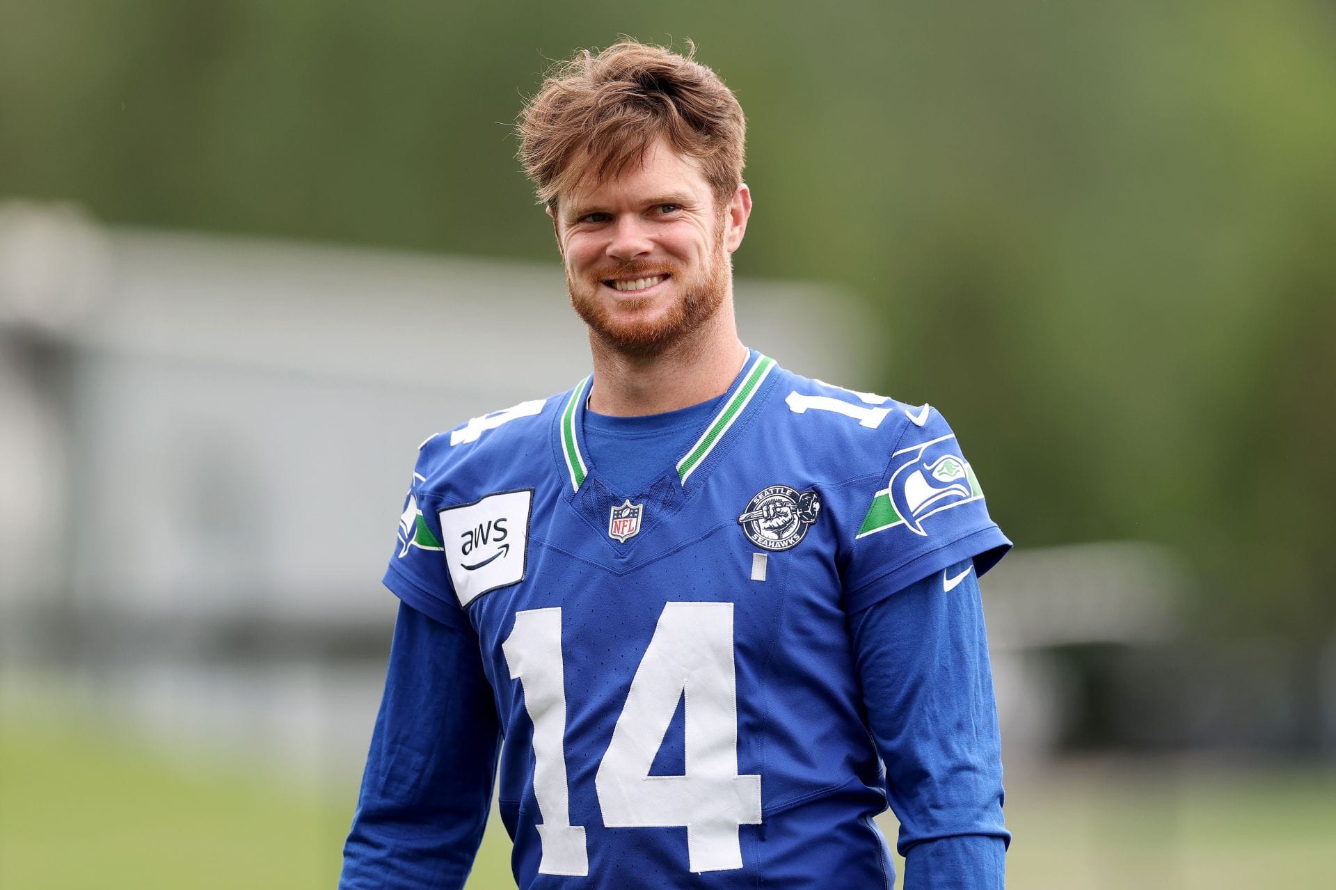Seattle Seahawks QB Sam Darnold - Source: Getty