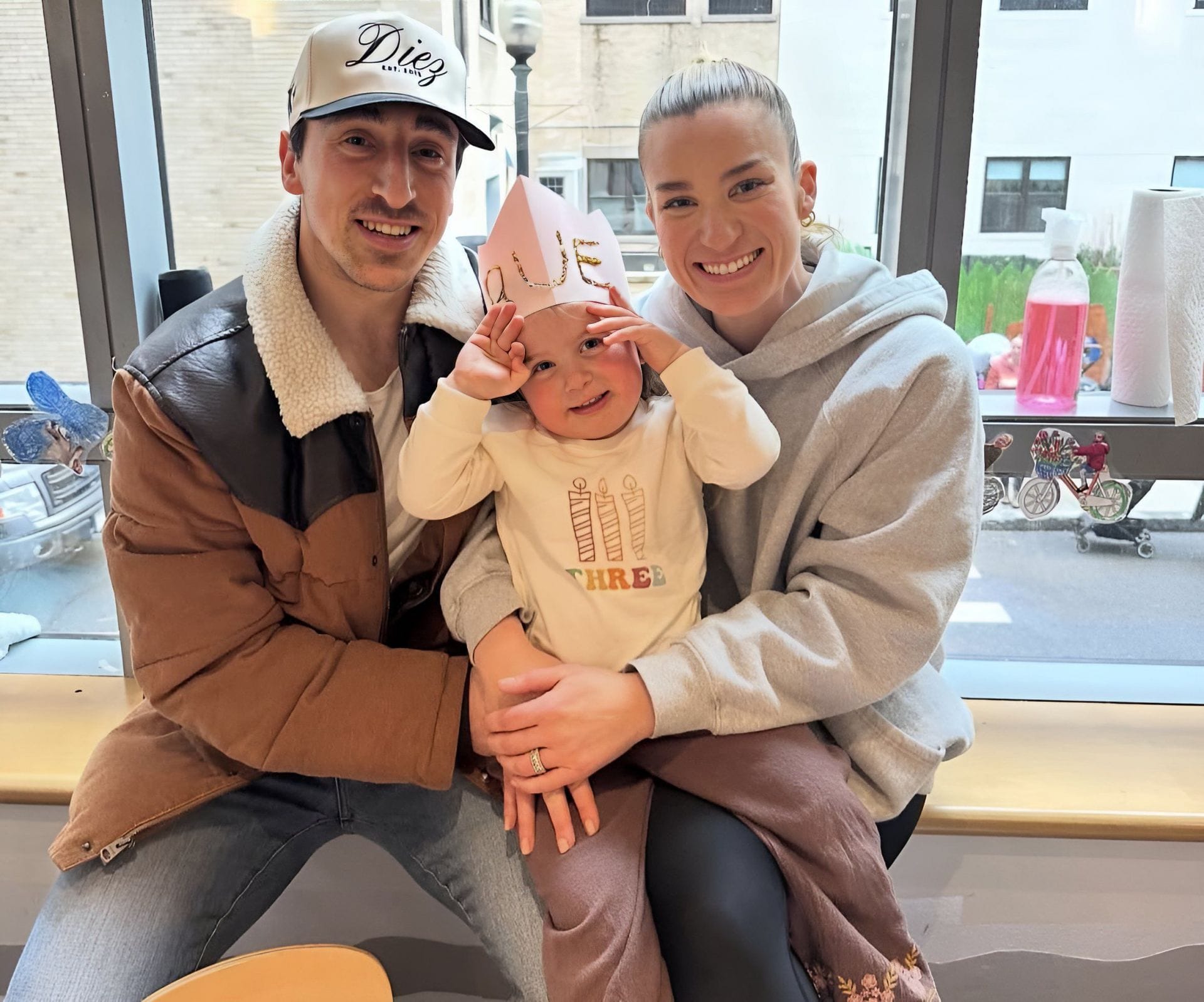 WATCH: Brad Marchand puts in work with his daughter as special training partner in gym