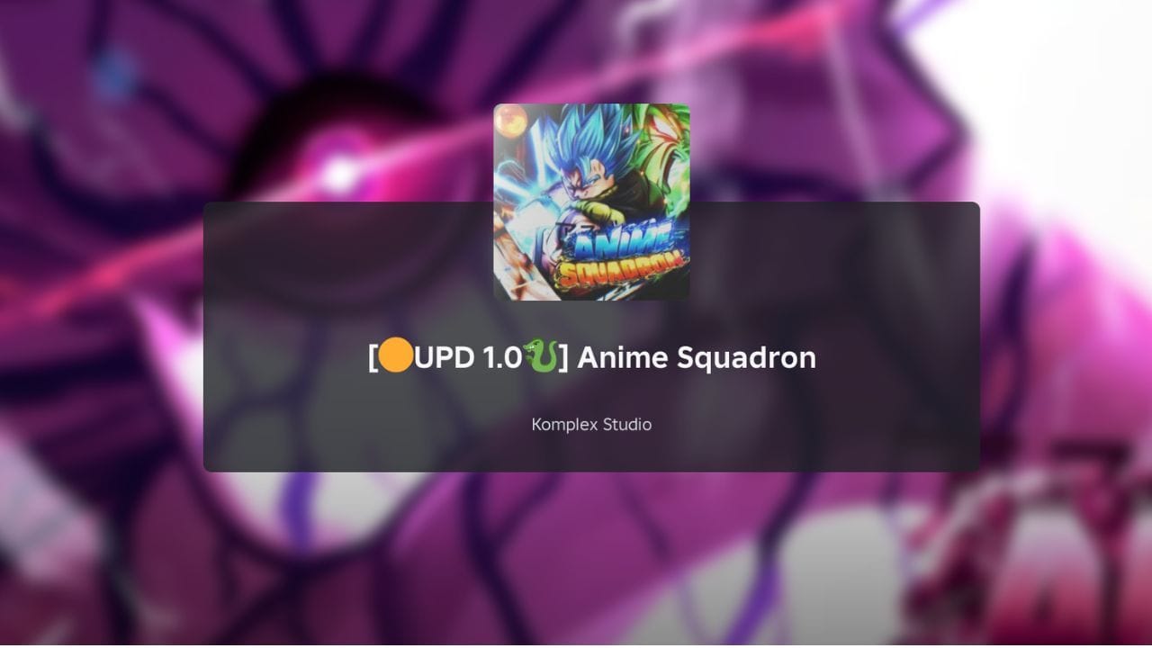 Anime Squadron Beby guide