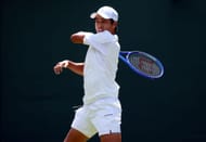 O aluno Tien em ação no Campeonato de Wimbledon de 2026 (Fonte: Getty)