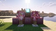 The mod adds new gear to further progress in the game (Image via Mojang Studios || Modrinth/@Rebel459)