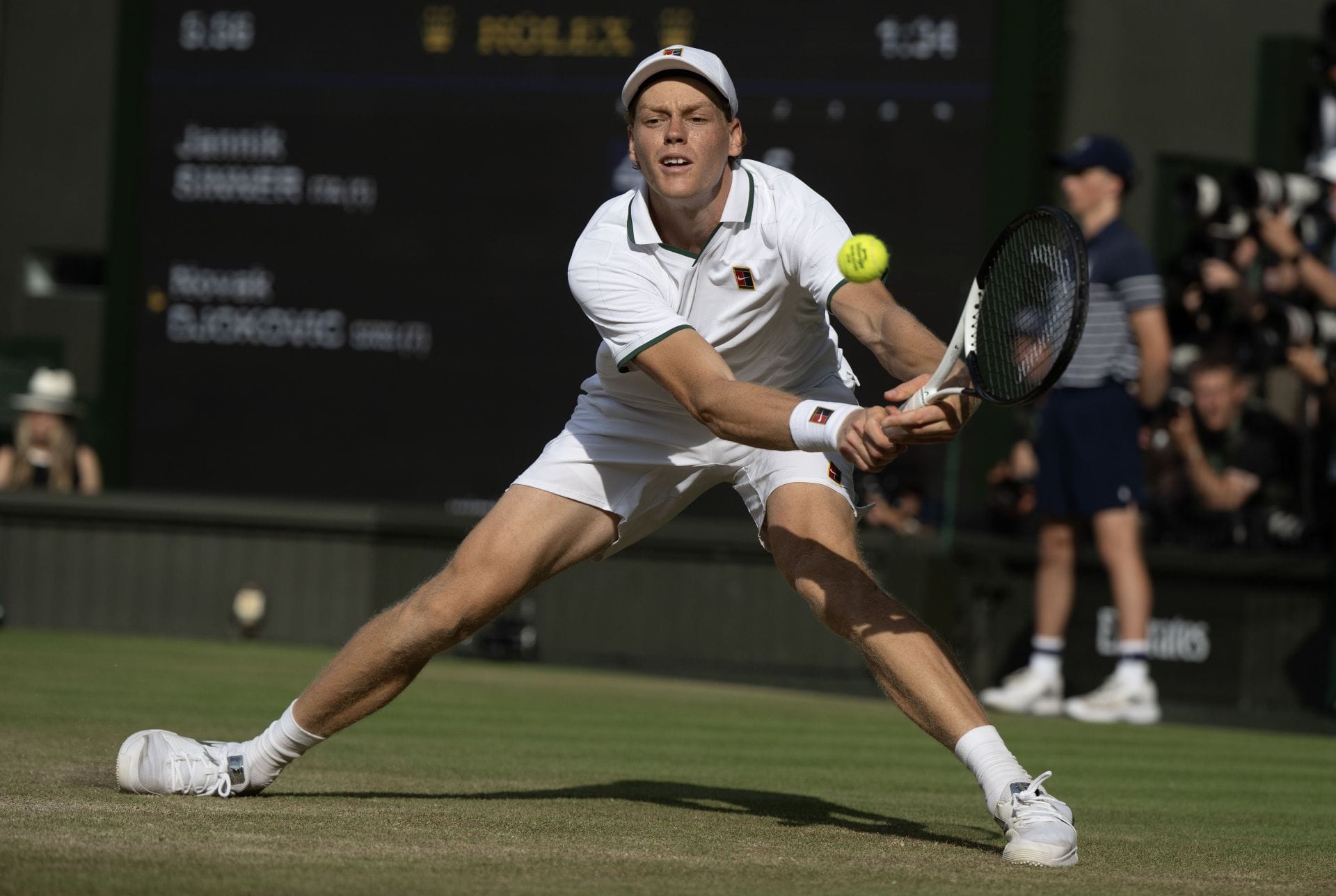 Sinner pictured at Wimbledon 2026 | Image Source: Getty