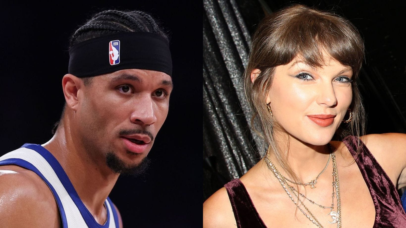 Josh Hart sets the record straight on rumors of Knicks star being invited to Taylor Swift and Travis Kelce's wedding at MSG