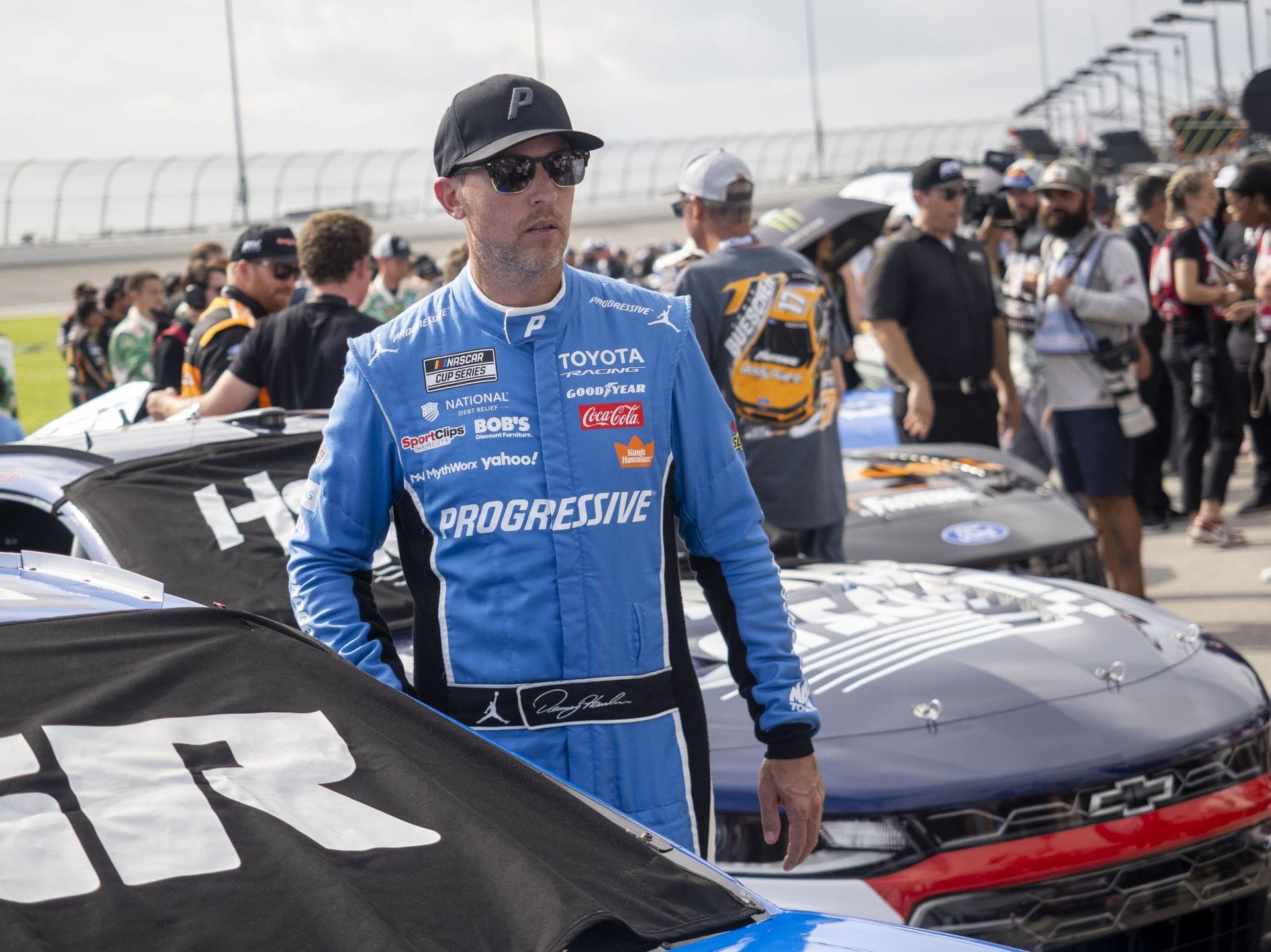 Denny Hamlin makes a strong case for self-policing in NASCAR: “I am a very firm fan”