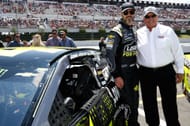 Rick Hendrick and Jimmie Johnson - NASCAR Gander Outdoors 400. Source: Getty