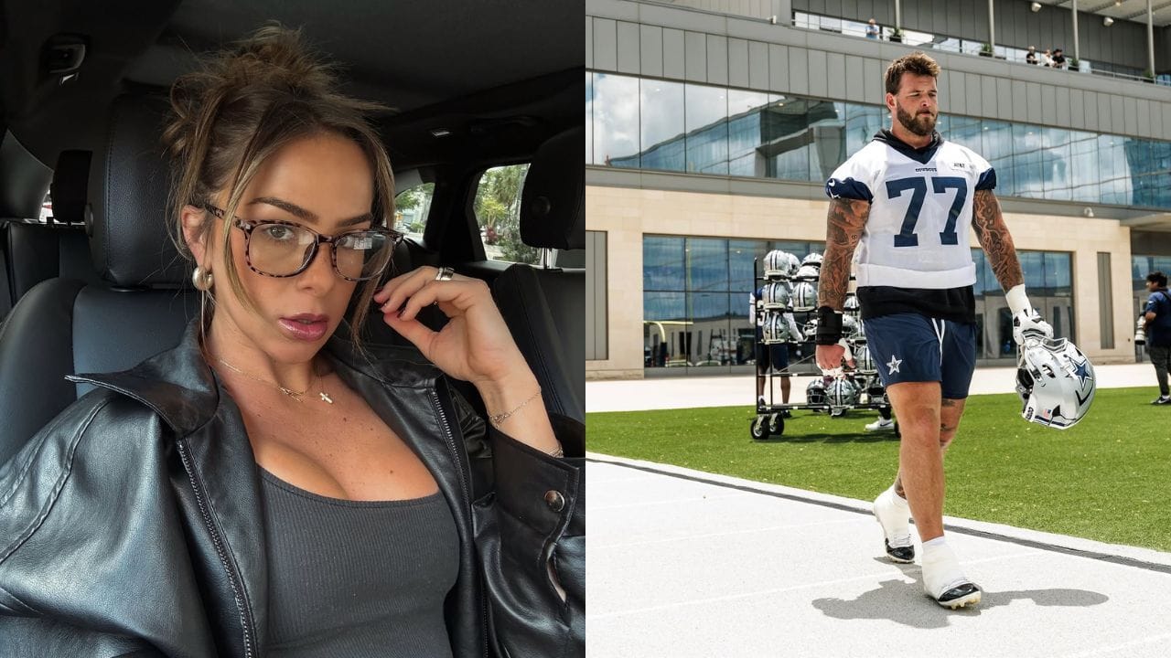 “He’s not your person,” “I don’t like his vibe”: NFL fans react Hanna Cavinder as BF Trevor Keegan walks ahead of ex-NCAA hooper