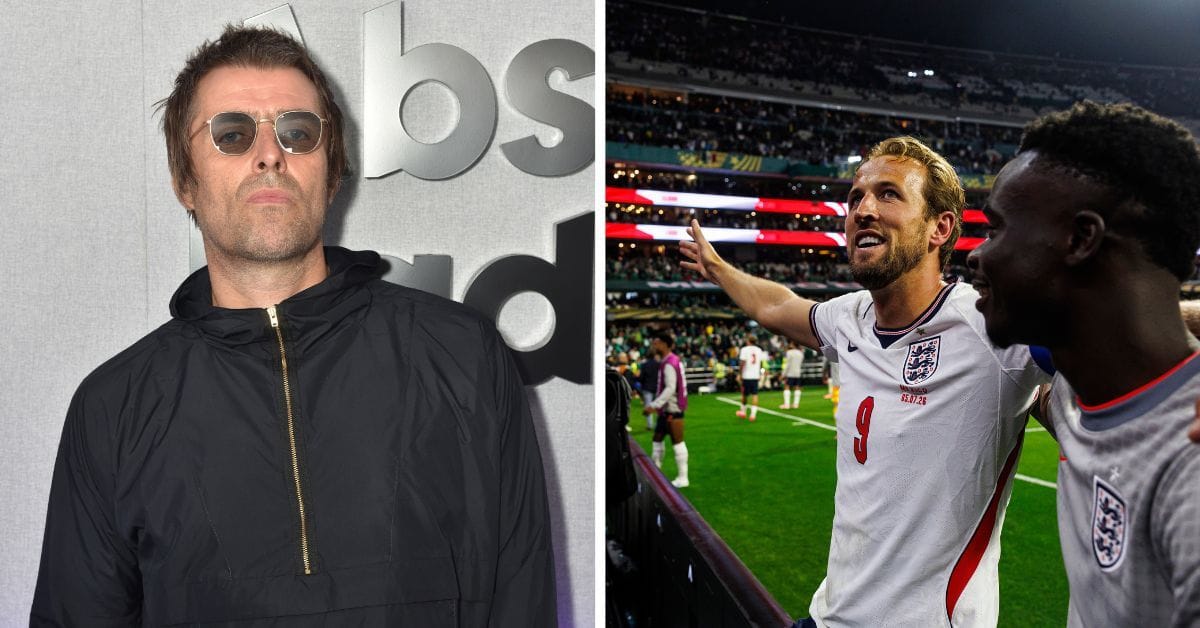 Liam Gallagher makes cheeky claim as Harry Kane loses his voice after singing Wonderwall with England fans after FIFA World Cup Ro16 win