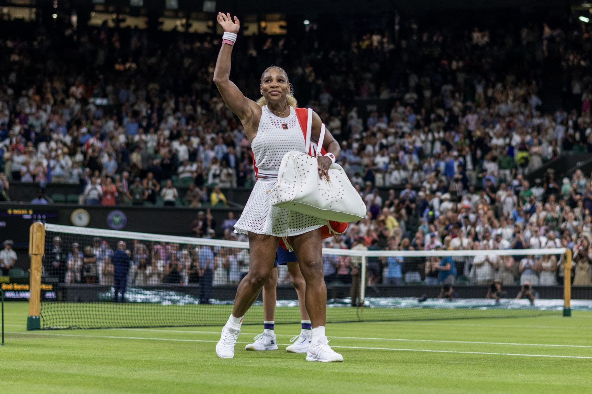 Serena Williams no Campeonato de Wimbledon de 2026 (Fonte: Getty)