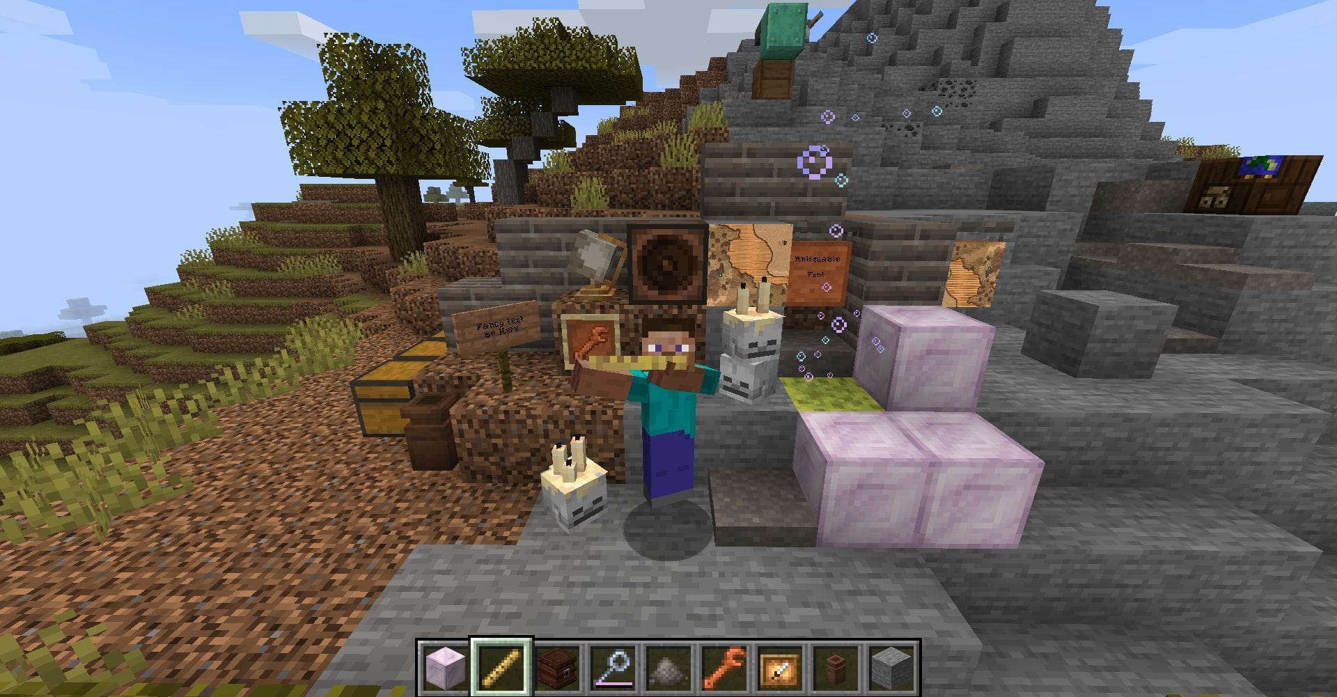 Suplementares é um ótimo mod que melhora a experiência geral de jogo (Imagem via Mojang Studios || Modrinth)