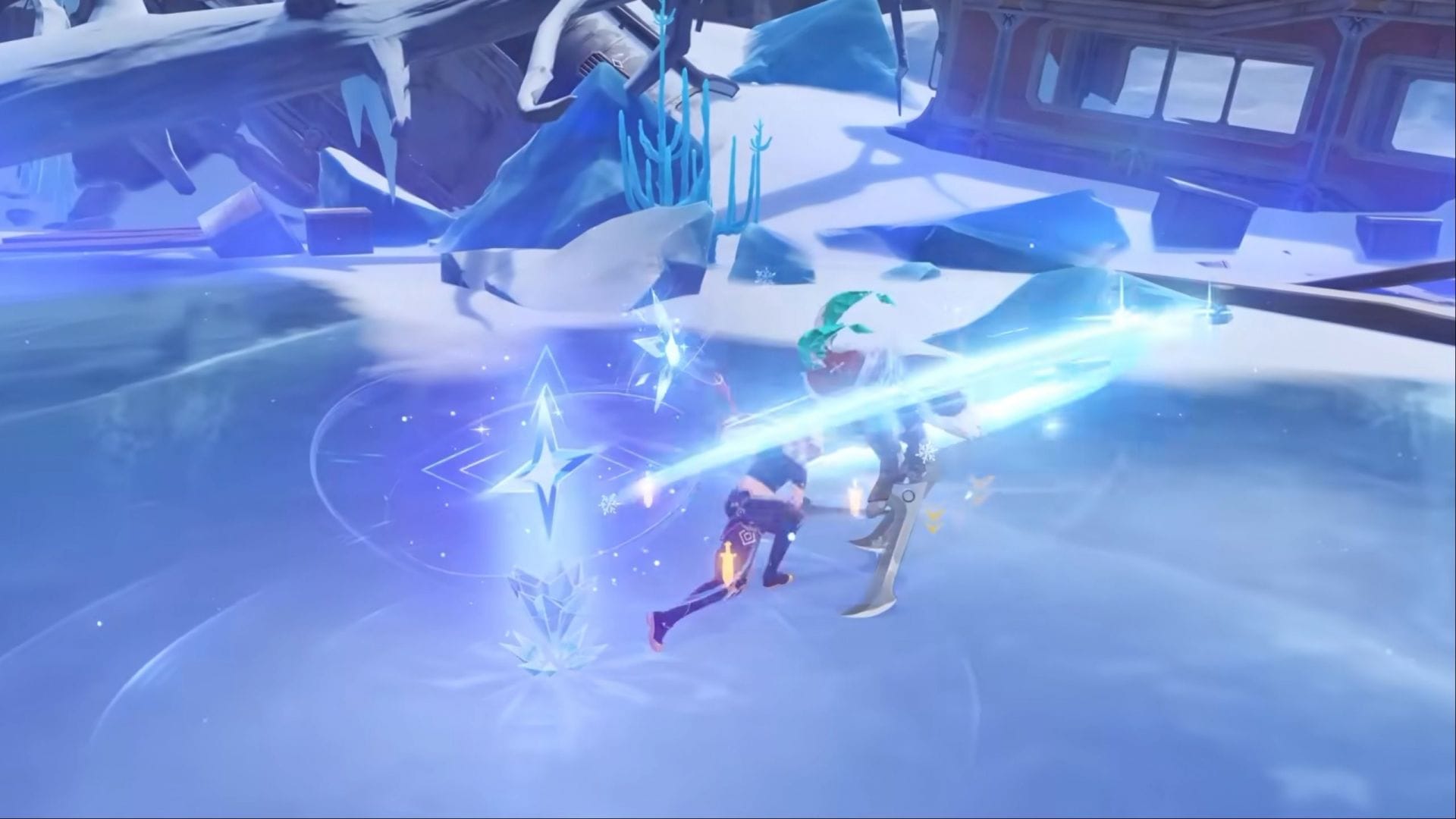 Genshin Impact Cryo Traveller passivo (imagem via HoYoverse)