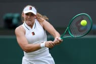 Mirra Andreeva em Wimbledon 2026. (Fonte: Getty)