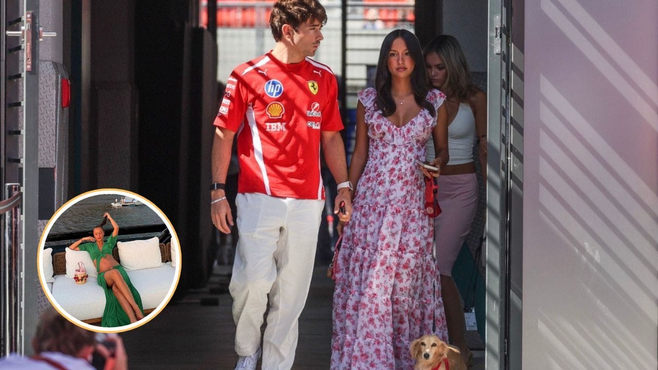 Charles Leclerc's wife Alexandra Leclerc shows baby bump as pregnancy rumors confirmed