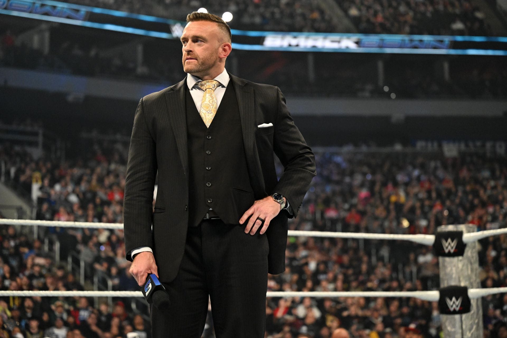 Despite visible injury, Nick Aldis makes a huge offer to Sami Zayn to compete on SmackDown