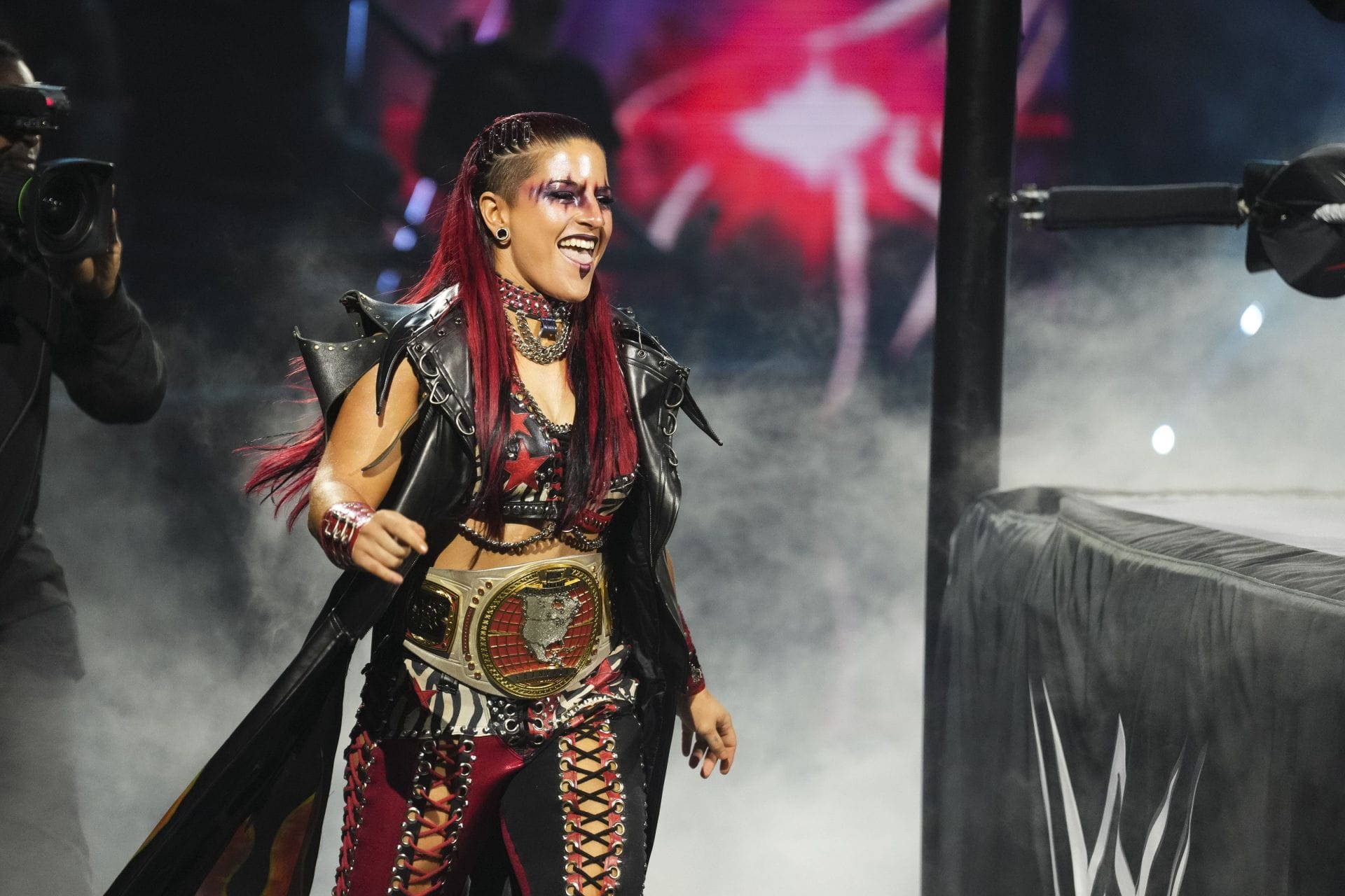 Zaria breaks silence after making WWE history at Heatwave