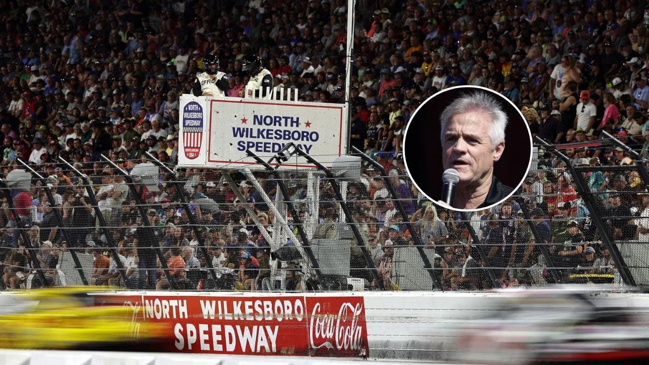 "Your brains are different": Kenny Wallace ties North Wilkesboro's All-Star switch to shrinking attention spans