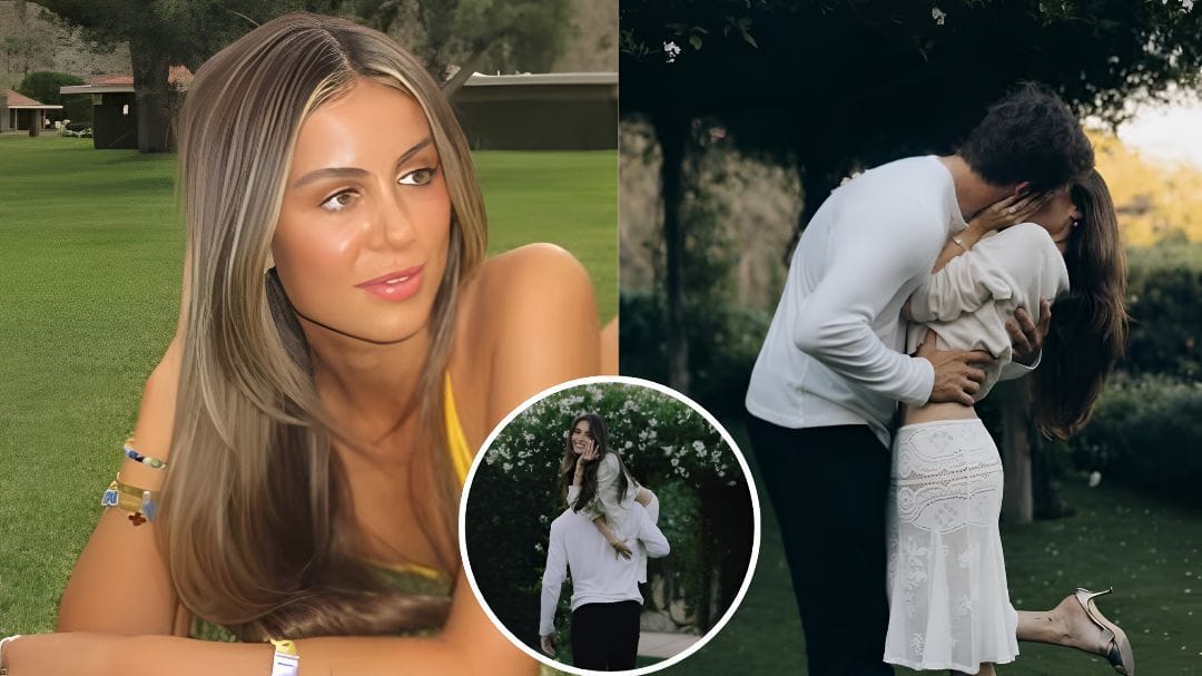 PIC: Madison Beer poses for "wife to be" status with close-up look at Justin Herbert engagement ring and $23,000 Cartier watch