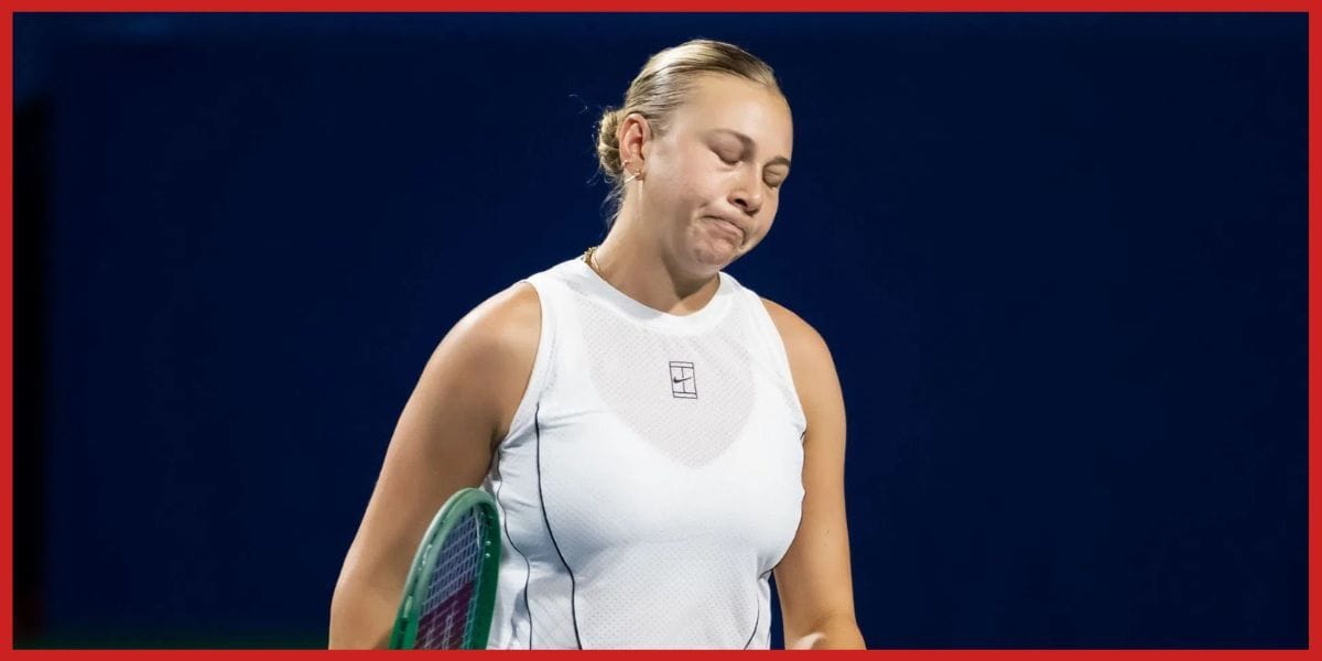 WATCH: Amanda Anisimova breaks down crying in heartbreaking scenes during Canadian Open 4R loss