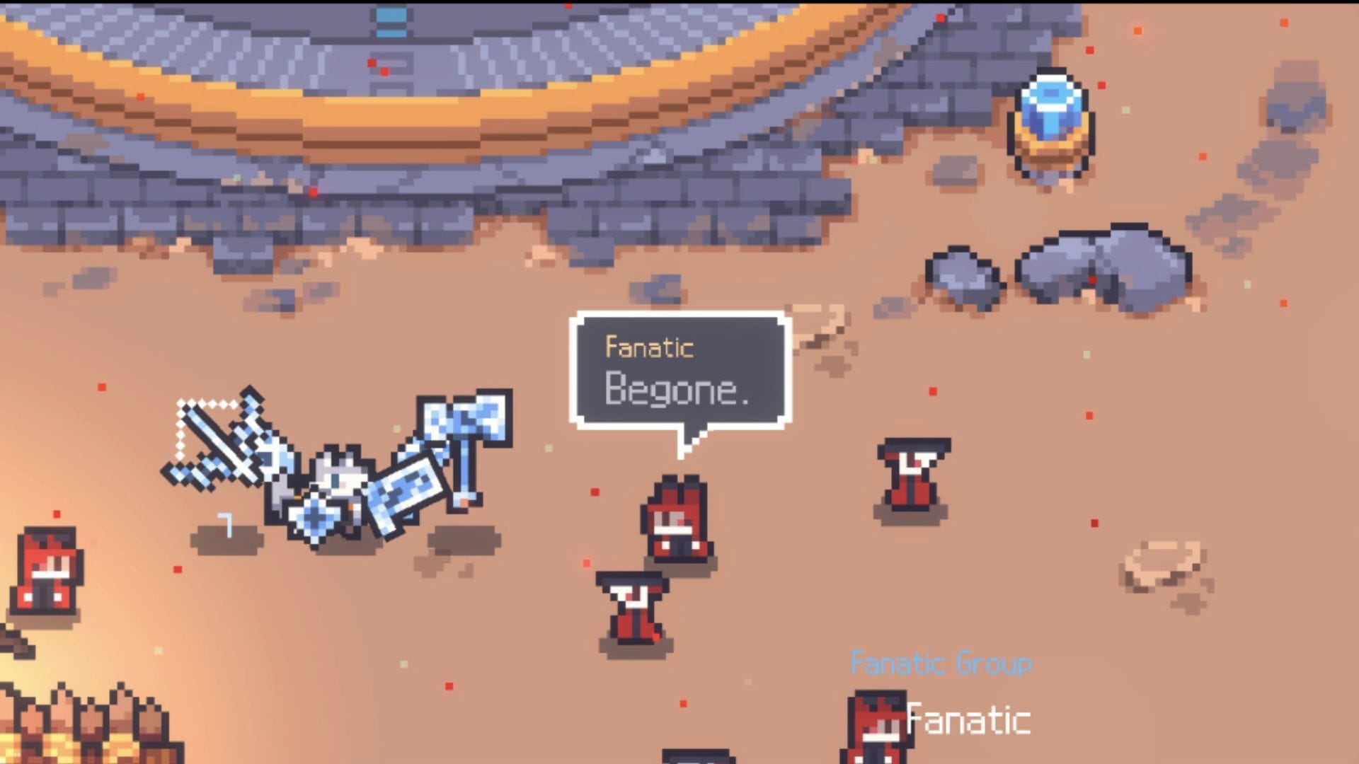Multiple enemies will often hoard you (Image via Team Horay)