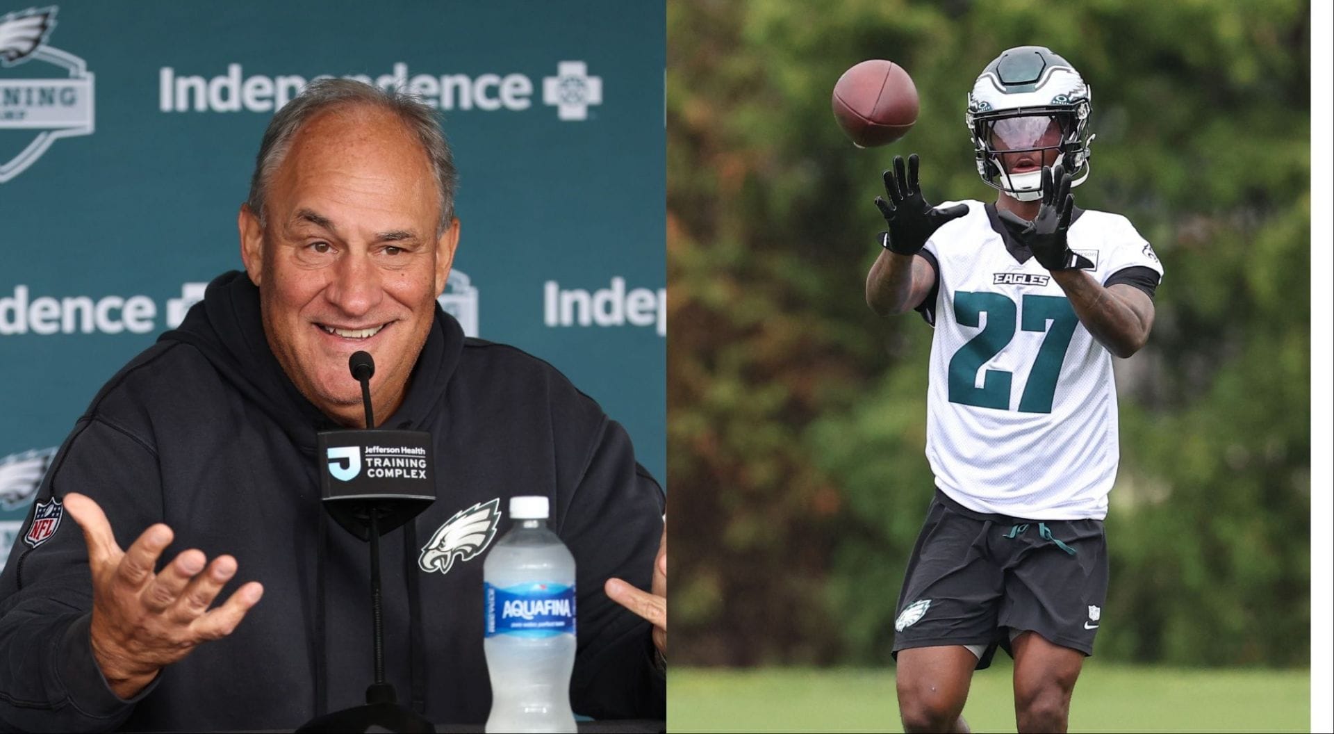 “He’s still a virgin”: Eagles DC Vic Fangio reveals CB Quinyon Mitchell’s surprising regular-season drought